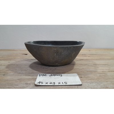 Раковина из речного камня 45x29x15 (RM2411109)