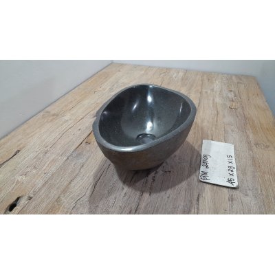 Раковина из речного камня 45x29x15 (RM2411109)