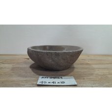Раковина из речного камня 45x41x15 (RM2411114)