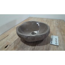 Раковина из речного камня 45x41x15 (RM2411114)