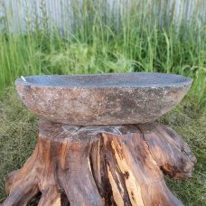 Раковина из речного камня 58x25 (RS541)