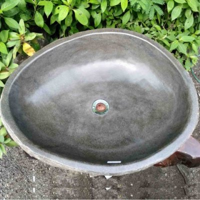 Раковина из речного камня 62х50 (RS-1271)