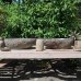 Раковины близнецы из речного камня 46x34 (RS1215 и RS1216)