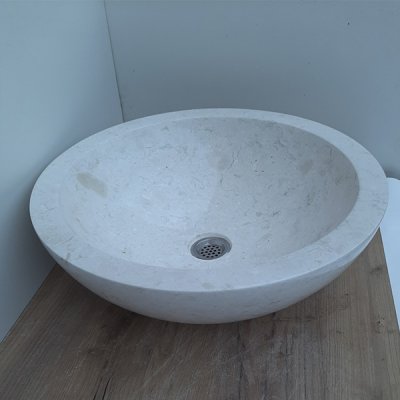 Раковина из мрамора 45x15