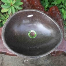 Раковина из речного камня 38x32 (RS1070-2)