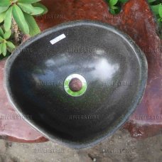 Раковина из речного камня 33x28 (RS1071)