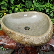Раковина из речного камня 55х45 (RS-1290)