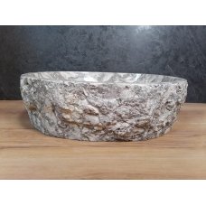 Раковина из натурального мрамора камня 52х42х15 (ASM-0020)