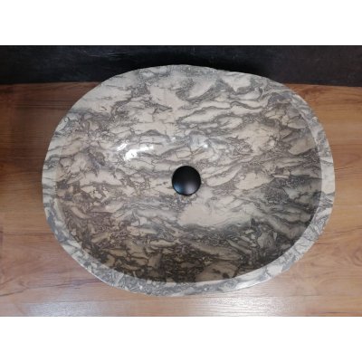 Раковина из натурального мрамора камня 52х42х15 (ASM-0020)