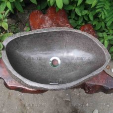 Раковина из речного камня 52x31 (RS1241)