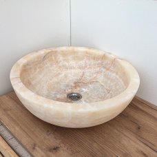 Раковина из камня оникс 45x15 (ON4515)