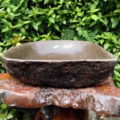 Раковина из речного камня 48х44 (RS-1274)