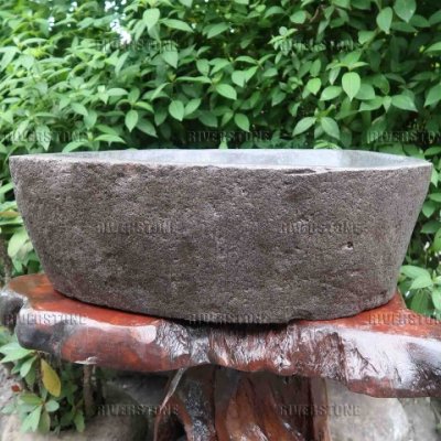 Раковина из речного камня 62x42 (RS1240)