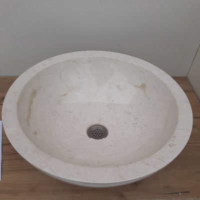 Раковина из мрамора 45x15
