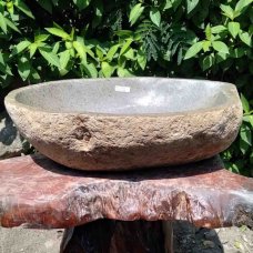Раковина из речного камня 53x35 (RS-1307)