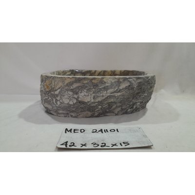 Раковина из мрамора 42х32х15 (MED241101)
