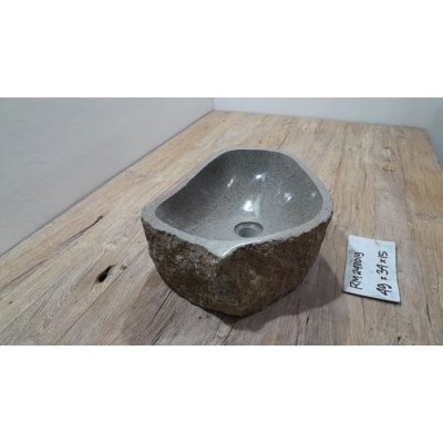 Раковина из речного камня 49x34x15 (RM2411019)
