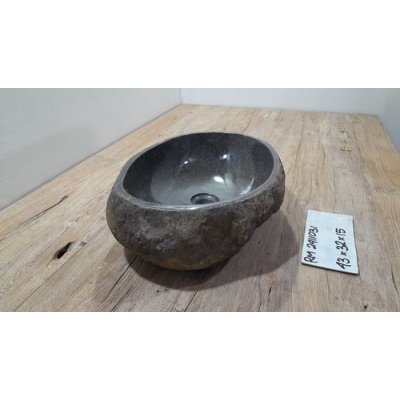 Раковина из речного камня 43x32x15 (RM2411031)