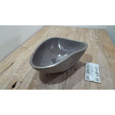 Раковина из речного камня 44х35х15 (RM2411056)