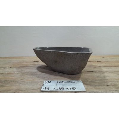 Раковина из речного камня 44х35х15 (RM2411056)