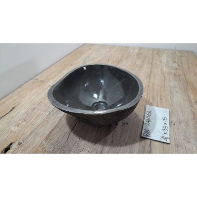 Раковина из речного камня 41x33x15 (RM2411062)