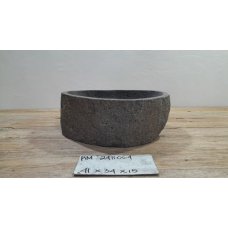 Раковина из речного камня 41x34x15 (RM2411064)