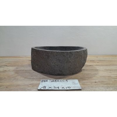 Раковина из речного камня 41x34x15 (RM2411064)