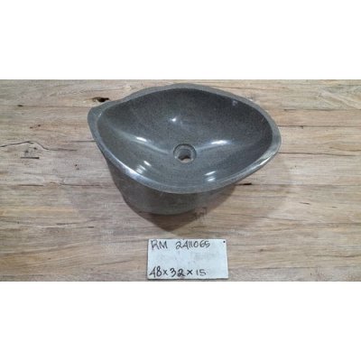 Раковина из речного камня 48x32x15 (RM2411065)