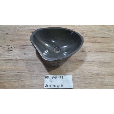 Раковина из речного камня 41x30x15 (RM2411077)