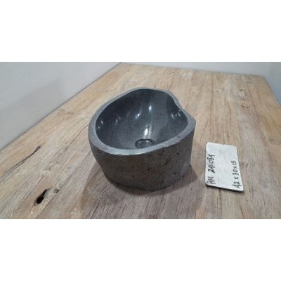 Раковина из речного камня 42x30x15 (RM2411084)