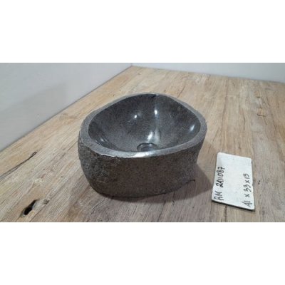 Раковина из речного камня 41x33x15 (RM2411087)