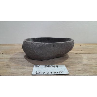 Раковина из речного камня 42x29x15 (RM2411097)