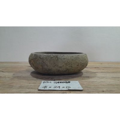 Раковина из речного камня 41x24x15 (RM2411098)