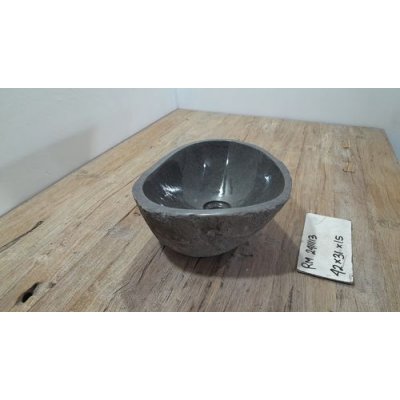 Раковина из речного камня 42x31x15 (RM2411113)