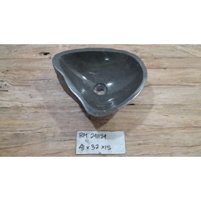 Раковина из речного камня 41x32x15 (RM2411124)