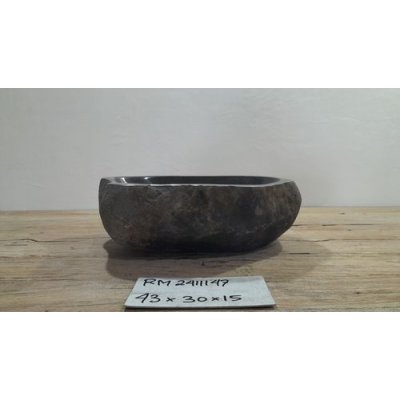 Раковина из речного камня 43x30x15 (RM2411147)
