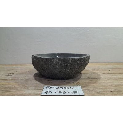 Раковина из речного камня 43x39x15 (RM2411155)