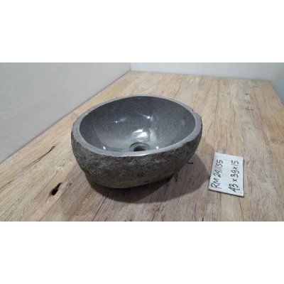 Раковина из речного камня 43x39x15 (RM2411155)