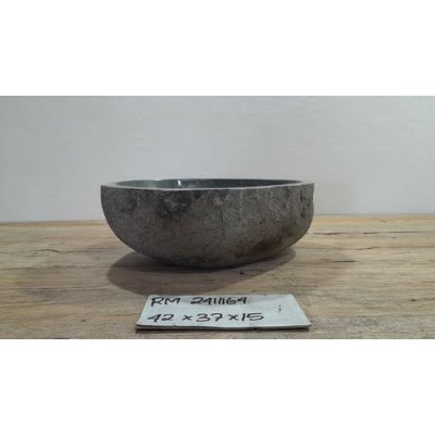Раковина из речного камня 42x37x15 (RM2411164)