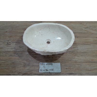 Раковина из мрамора 51х36х15 (MEC241109)