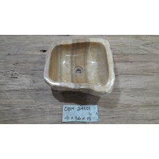 Раковина из оникса 41х36х15 (OEM241101)