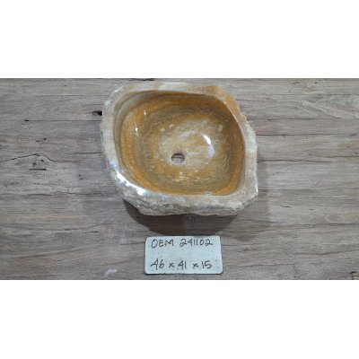 Раковина из оникса 46х41х15 (OEM241102)