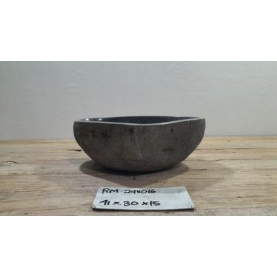 Раковина из речного камня 41x30x15 (RM2411016)