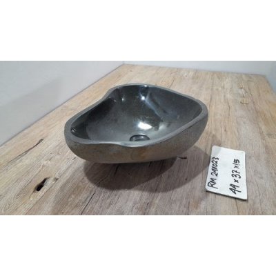 Раковина из речного камня 44x37x15 (RM2411023)