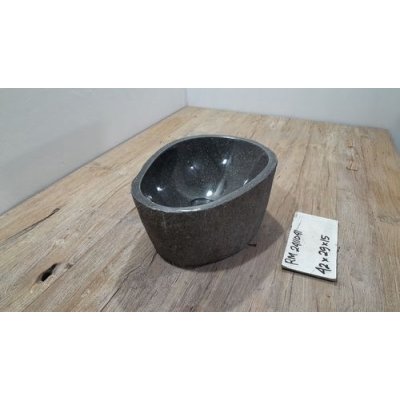 Раковина из речного камня 42x29x15 (RM2411041)