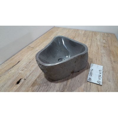 Раковина из речного камня 47x32x15 (RM2411042)