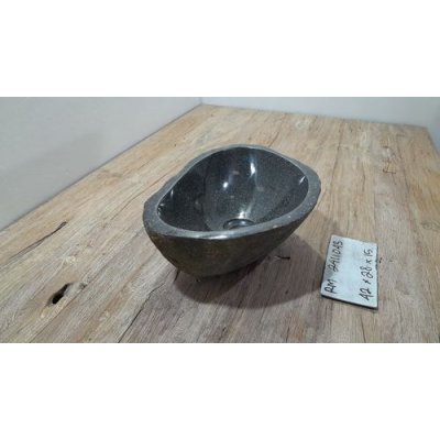 Раковина из речного камня 42x28x15 (RM2411043)