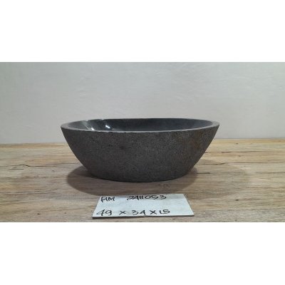 Раковина из речного камня 49x34x15 (RM2411053)