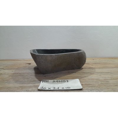 Раковина из речного камня 46x34x15 (RM2411057)