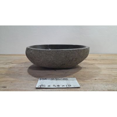 Раковина из речного камня 45x39x15 (RM2411080)
